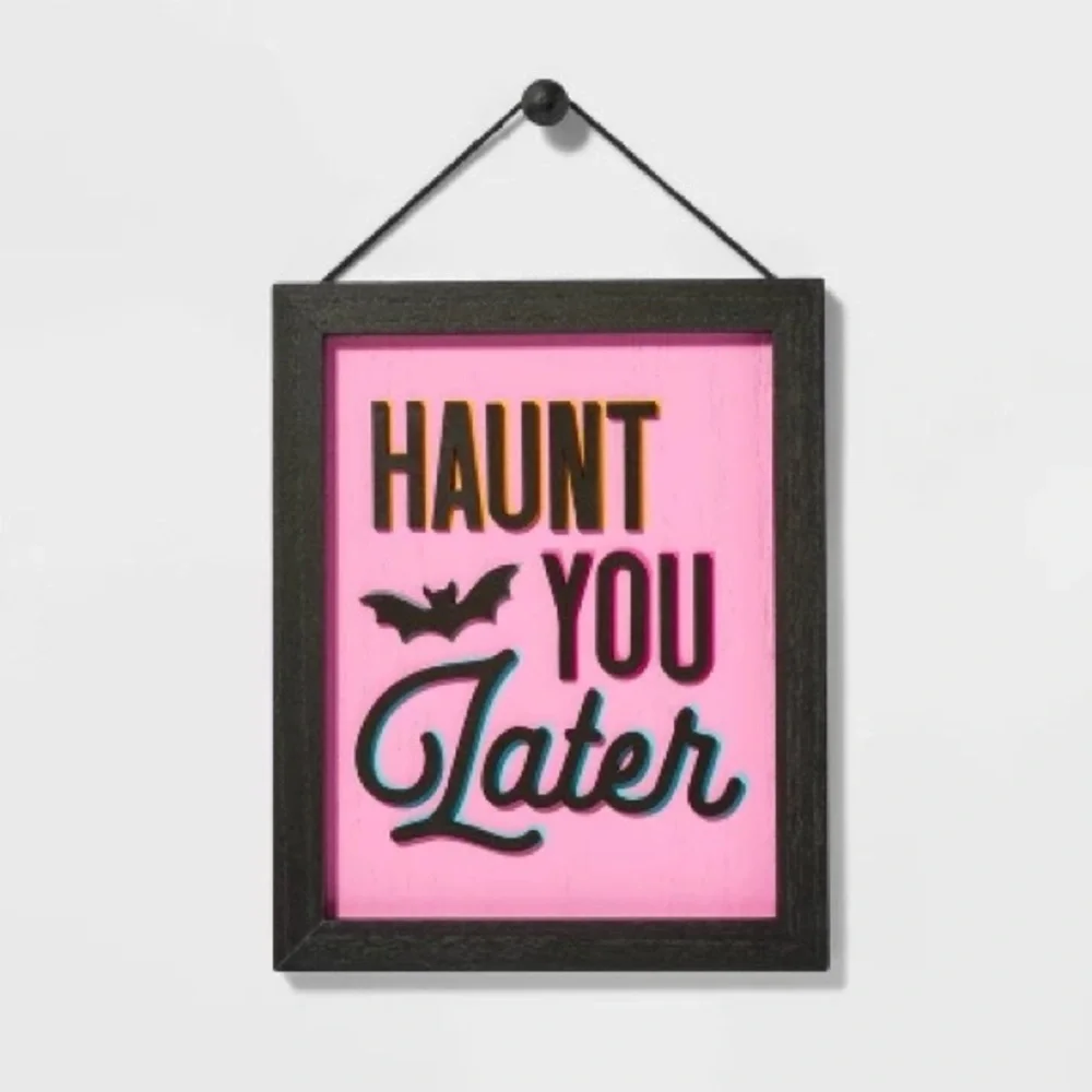Target | Hyde & Eek! Boutique Night of the Vivid Dead Haunt You Later Sign New